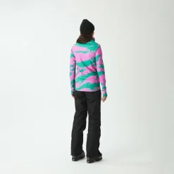 Picture - Women's Pagaya Printed High Fleece - Longsleeve