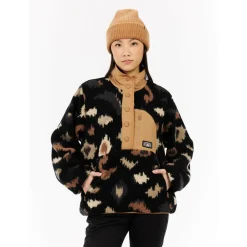 - Women's PRTXena Outdoor 1/4 Button Top - Fleecepullover Alltagsbekleidung|Skibekleidung