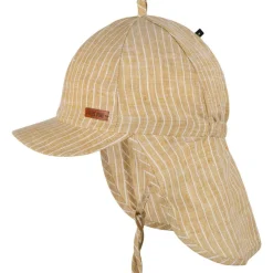 - Kid's Nackenschutz Leinen gestreift - Cap><noscript><img width=