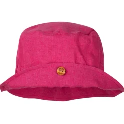 Pure Pure - Kid's Schlapphut Leinen mit Knopf - Hut