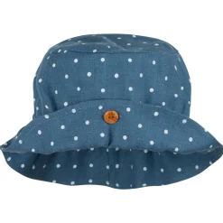 Pure Pure - Kid's Schlapphut Leinen mit Knopf - Hut
