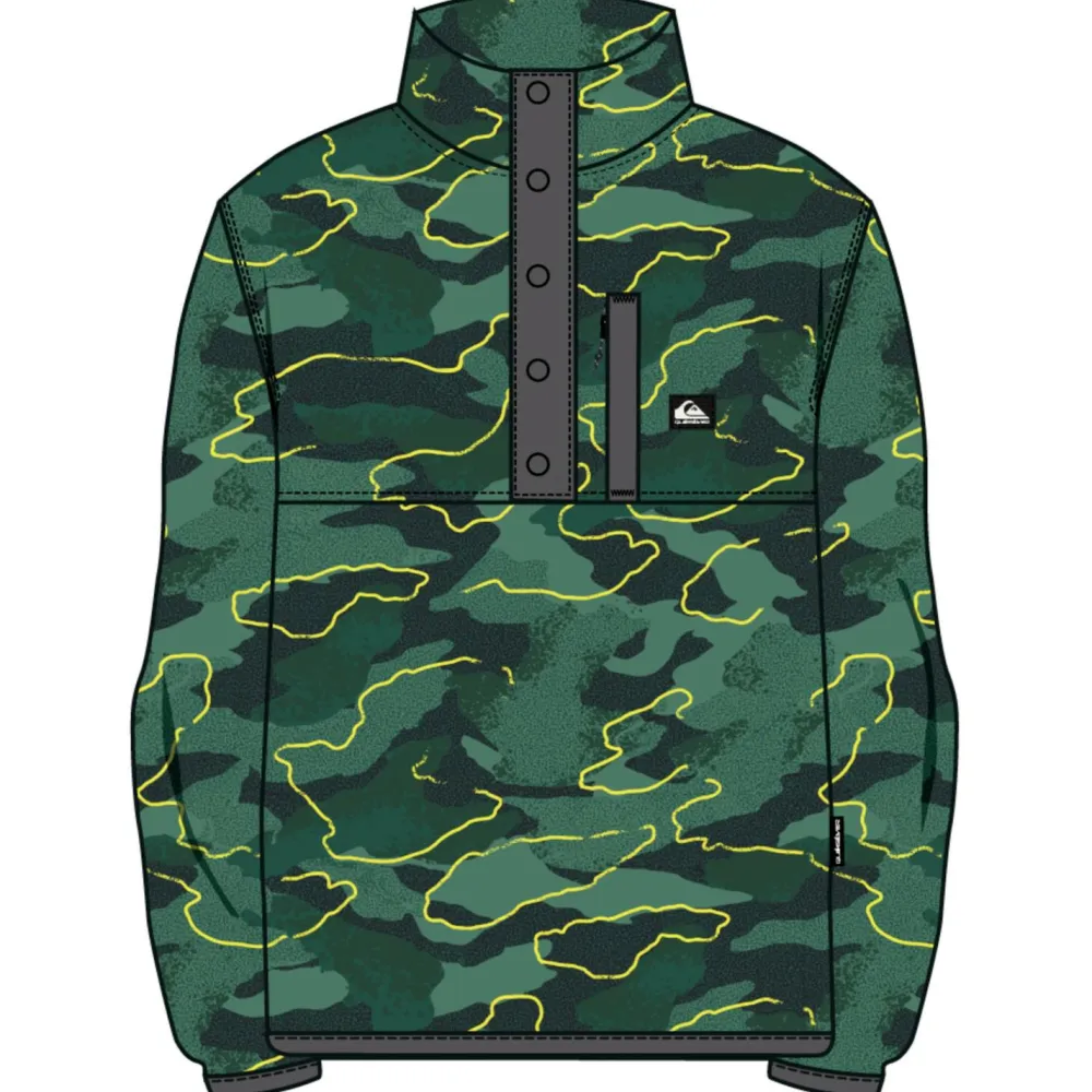 Quiksilver - Kid's No Destination Half Snap - Fleecepullover^Kinder Skibekleidung|Skipullover