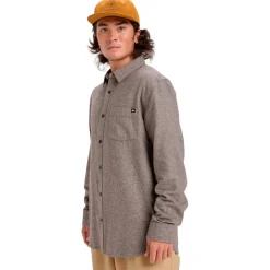 Quiksilver - Motherfly Heather L/S Shirt - Hemd
