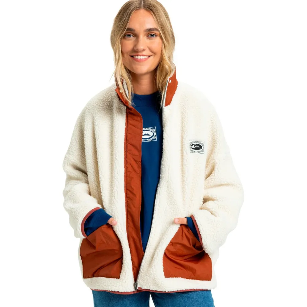 - Women's Minto Sherpa - Fleecejacke>Quiksilver