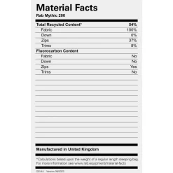 Sale - Mythic 200 - Daunenschlafsack Trekkingausrüstung|Daunenschlafsäcke