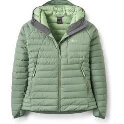 Rab - Women's Microlight Windstopper Hoody - Daunenjacke^ Trekkingbekleidung|Daunenjacken