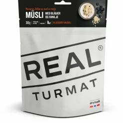 Real Turmat - Blueberry and Vanilla Müsli^ Outdoor Lebensmittel|Trekkingausrüstung