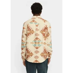 Revolution - Casual Overshirt Aztec - Hemd^ Shirts, Hemden & Longsleeves|Alltagsbekleidung