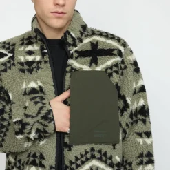 Outlet - Printed Pocket Teddy - Fleecejacke Freizeitjacken|Jacken