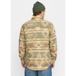 - Zipped Overshirt Aztec - Hemd>Revolution New