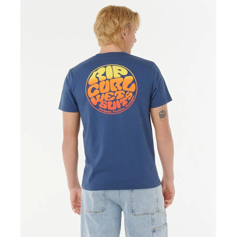 - Wettie Passage Icon Tee - T-Shirt>Rip Curl Best