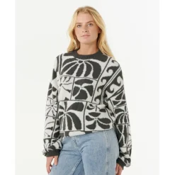 Rip Curl - Women's AOTS - TY Williams Jacquard Crew - Pullover