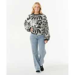 Rip Curl - Women's AOTS - TY Williams Jacquard Crew - Pullover