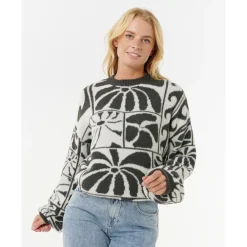 Rip Curl - Women's AOTS - TY Williams Jacquard Crew - Pullover