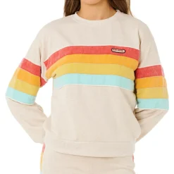 Hot - Women's Surf Revival Relaxed Crew - Pullover Alltagsbekleidung|Pullover & Hoodies