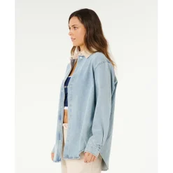Rip Curl - Women's Surf Side Relaxed Denim Shirt - Hemd