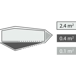 Robens - Cress 1 Pro - 1-Personen Zelt