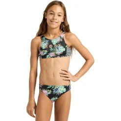 Roxy - Kid's Active RG Crop Top Set - Bikini^ Bademode