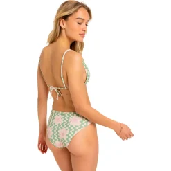 Roxy - Women's Hibiscus Daze Midwaist Bikini - Bikini-Bottom^ Bademode