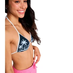 - Women's The Retro Essentials Tiki Tri - Bikini-Top><noscript><img width=