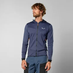 Salewa - Sella Crevasse Hooded Jacket - Fleecejacke