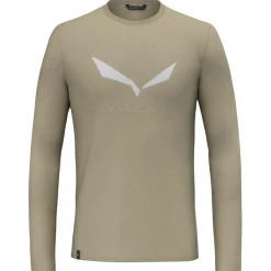 - Solidlogo Dry L/S Tee - Longsleeve>Salewa New