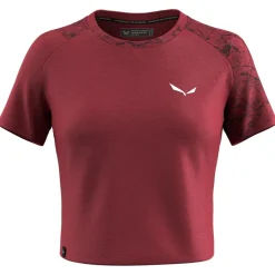 Salewa - Women's Lavaredo Hemp Crop T-Shirt - Funktionsshirt