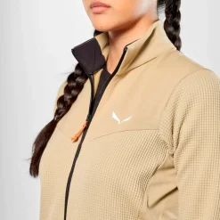 - Women's Puez Waffle Hybrid PL Jacket - Fleecejacke Trekkingbekleidung|Wanderbekleidung