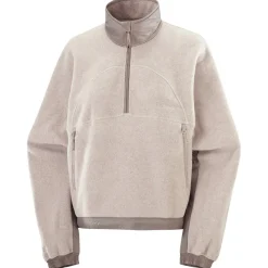 Salomon - Women's Chroma Fleece Crop Half Zip - Fleecepullover