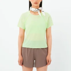 - Women's SHKout Air Cropp S/S Tee - Laufshirt><noscript><img width=