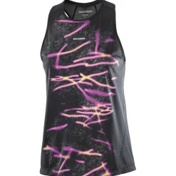 - Women's SHKout Core Tank GFX - Tank Top>Salomon Best