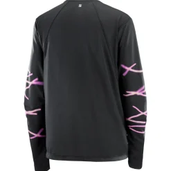 Salomon - Women's SHKout Core L/S Tee GFX - Laufshirt^ Laufbekleidung|Shirts, Hemden & Longsleeves
