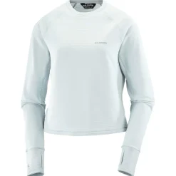 - Women's Sntial Lightwarm Crew Neck - Fleecepullover>Salomon New