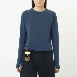 - Women's Sntial Lightwarm Crew Neck - Fleecepullover>Salomon New