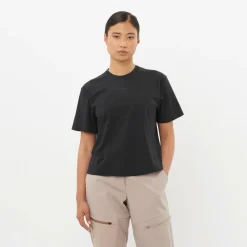 - Women's Trackline S/S Tee - Funktionsshirt>Salomon Outlet