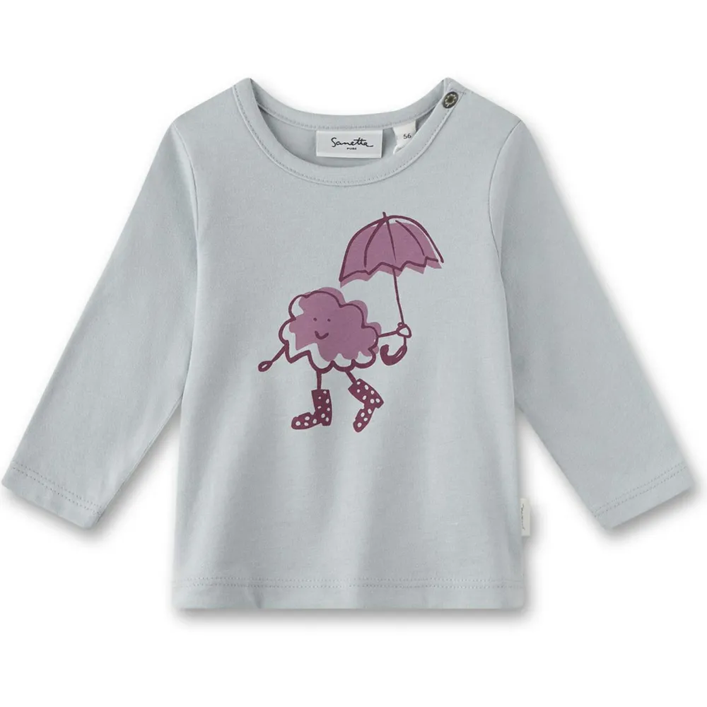 - Baby Girl's Shirt Pure LT 1 - Longsleeve>Sanetta Discount