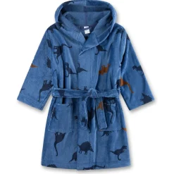 Sanetta - Kid's Bathrobe AOP - Bademantel^ Bademode|Alltagsbekleidung