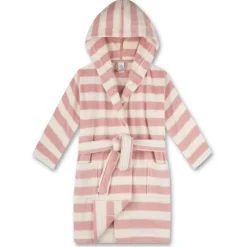 Sanetta - Kid's Bathrobe Stripe 233054 - Bademantel