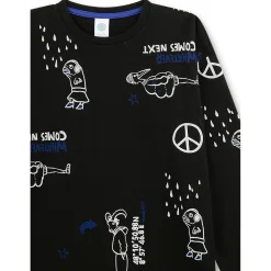 Kinder Sanetta - Kid's Pyjama Long AOP 245916 - Schlafanzug