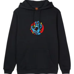 - Hand Dot Front Hood - Hoodie>Santa Cruz New