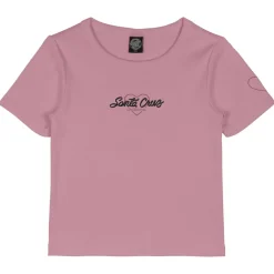 Santa Cruz - Women's Love Script Front T-Shirt - T-Shirt