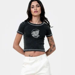 Santa Cruz - Women's Moon Dot Reflection Front T-Shirt - T-Shirt^ T-Shirts|Shirts, Hemden & Longsleeves