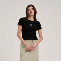 Santa Cruz - Women's Other Dot Emb T-Shirt - T-Shirt