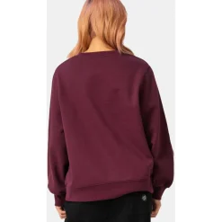 Best - Women's Ribbon Script Front Crew - Pullover Pullover & Hoodies|Alltagsbekleidung