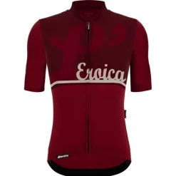 Santini - Eroica L' Jersey - Radtrikot^ Fahrradbekleidung|Radtrikots