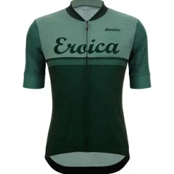 Santini - Eroica Valle Wool Jersey - Radtrikot