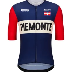 Santini - La Vuelta Grand Salida Piemonte Jersey - Radtrikot^ Fahrradbekleidung|Radtrikots