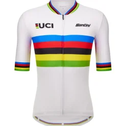 Santini - UCI World Champion Jersey - Radtrikot^ Fahrradbekleidung|Radtrikots
