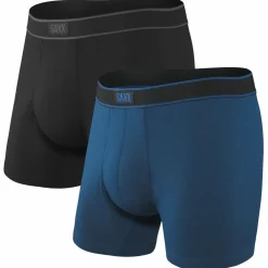 Saxx - Daytripper Boxer Brief Fly 2-Pack - Kunstfaserunterwäsche^ Alltagsbekleidung|Unterwäsche