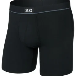 Saxx - Essential Cotton Boxer Brief Fly - Alltagsunterwäsche^ Alltagsbekleidung|Unterwäsche